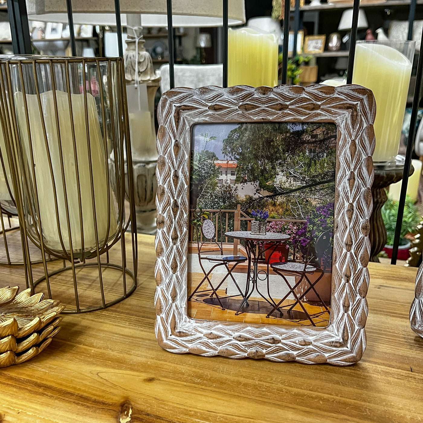 Decoración Marcos de fotos Resina Natural