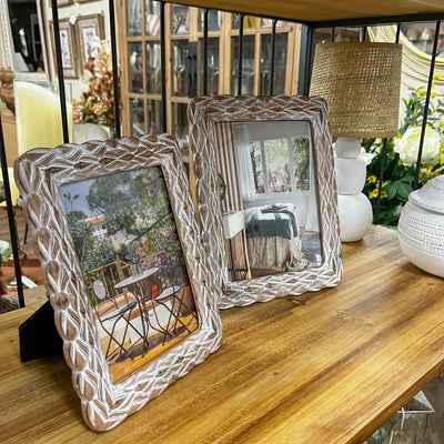 Decoración Marcos de fotos Resina Natural