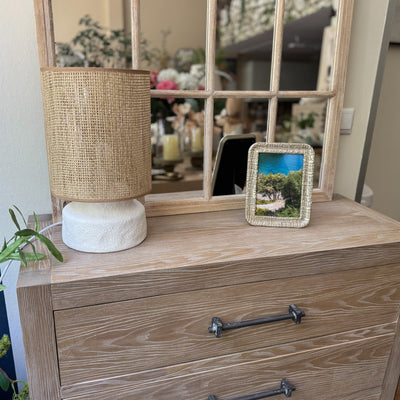 Decoración Marcos de fotos Resina Plateado