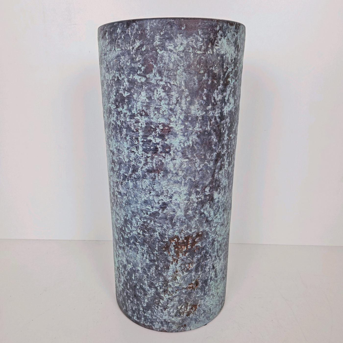 Decoración Paragüeros Cerámica Azul