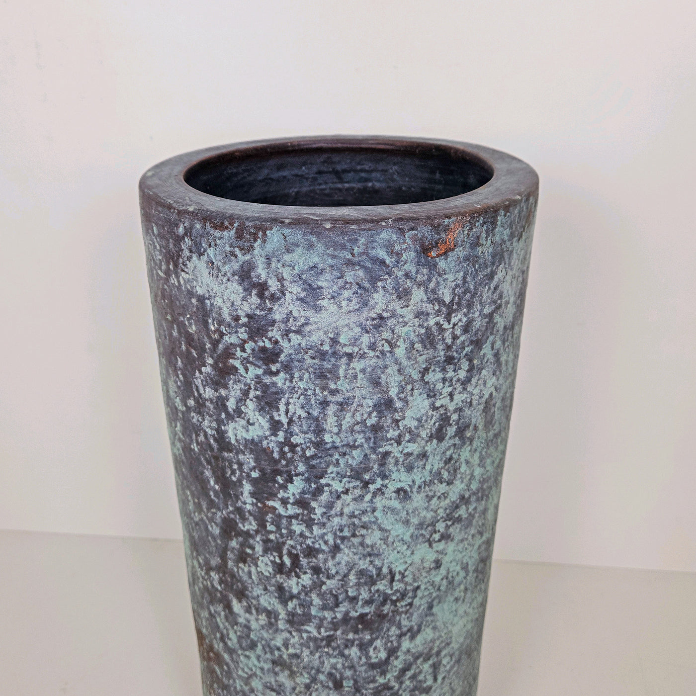 Decoración Paragüeros Cerámica Azul