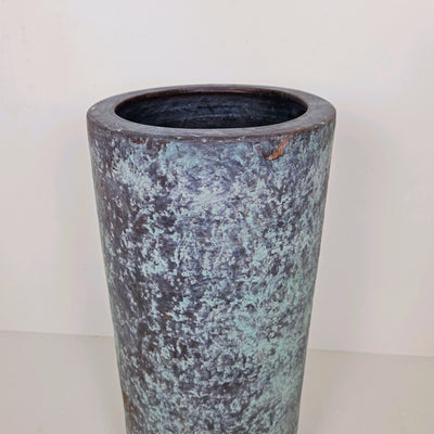 Decoración Paragüeros Cerámica Azul