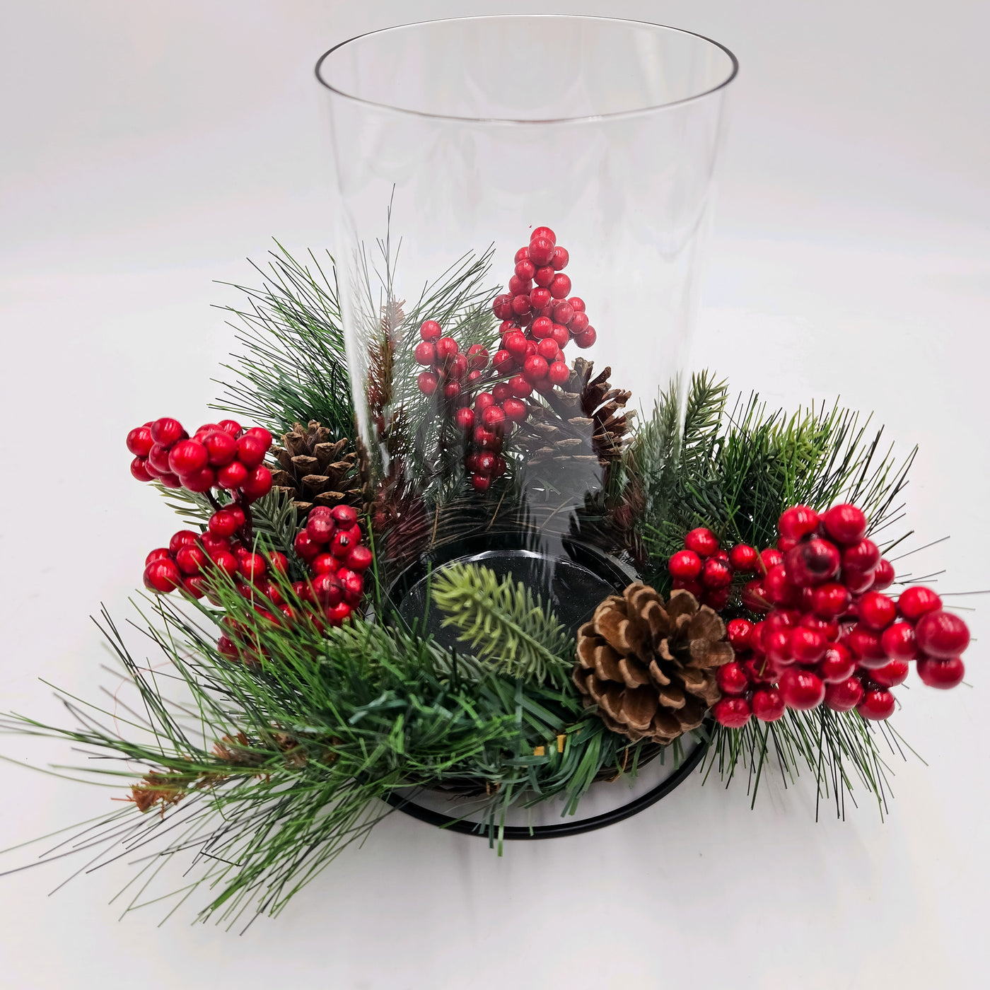 Decoración Velas y accesorios Portavelas Cristal Verde