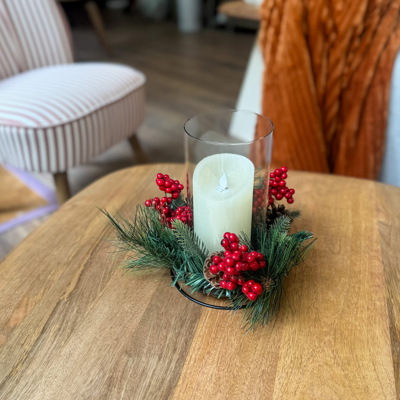 Decoración Velas y accesorios Portavelas Cristal Verde