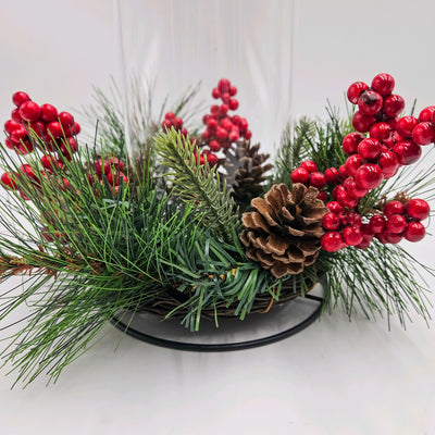 Decoración Velas y accesorios Portavelas Cristal Verde