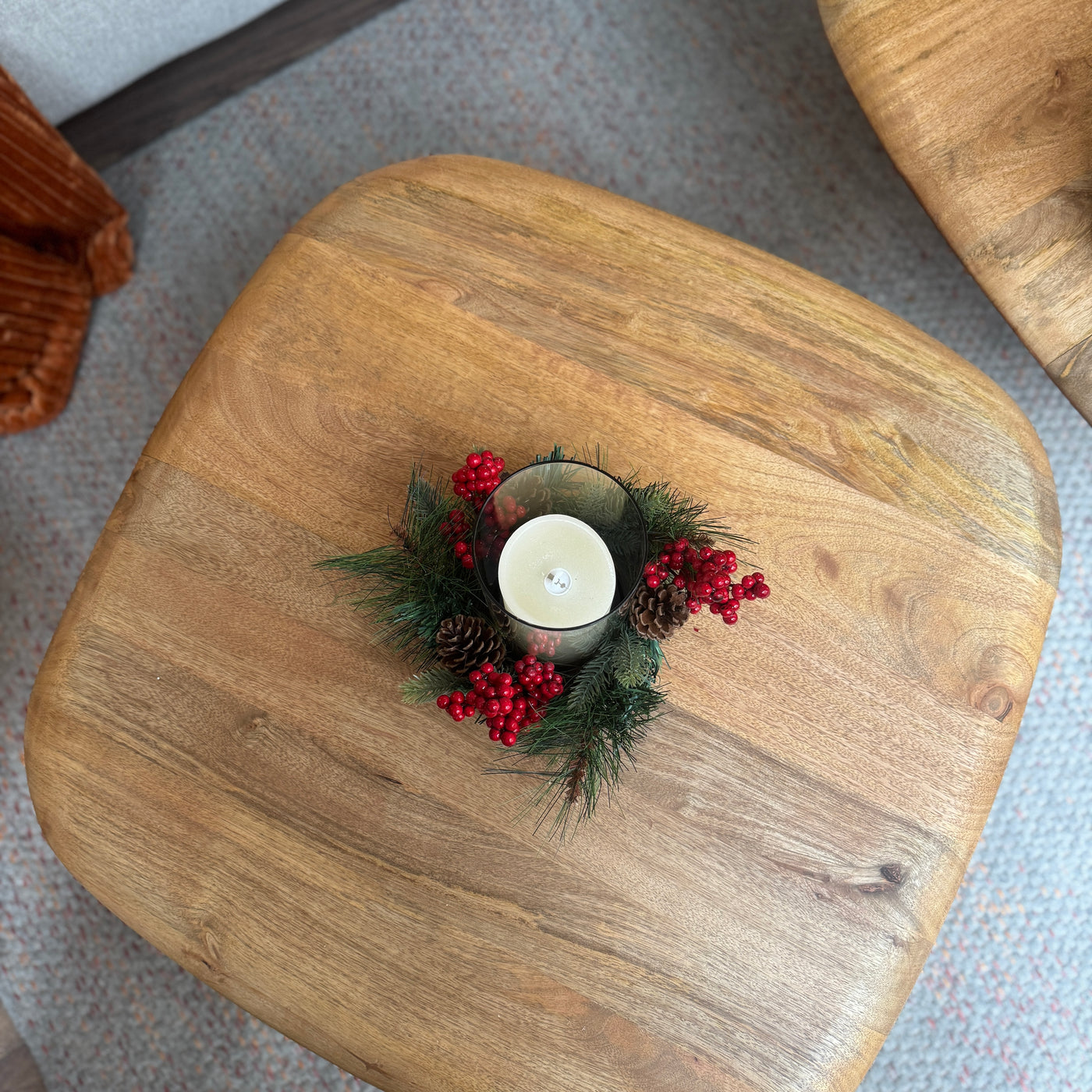 Decoración Velas y accesorios Portavelas Cristal Verde