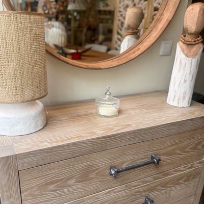 Decoración Velas y accesorios Velas De cera Vidrio y cristal Blanco