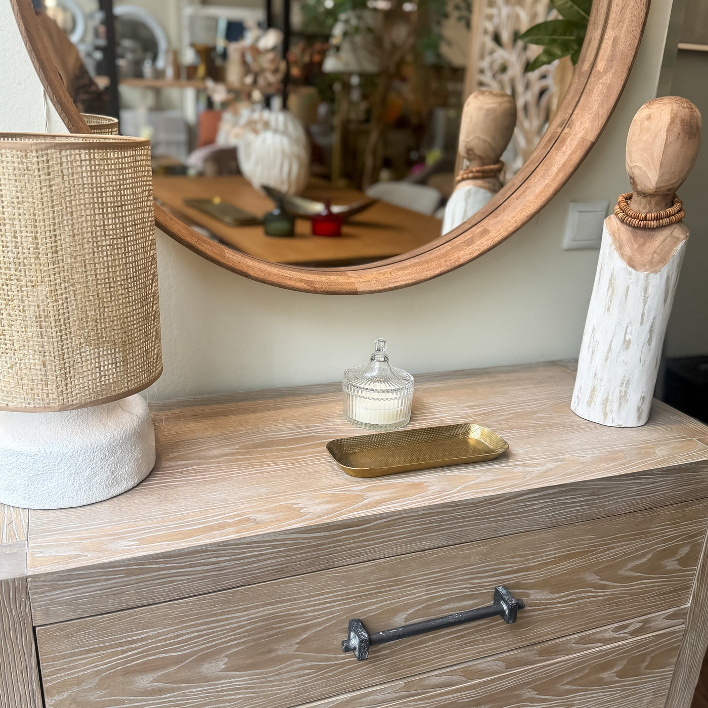 Decoración Velas y accesorios Velas De cera Vidrio y cristal Blanco