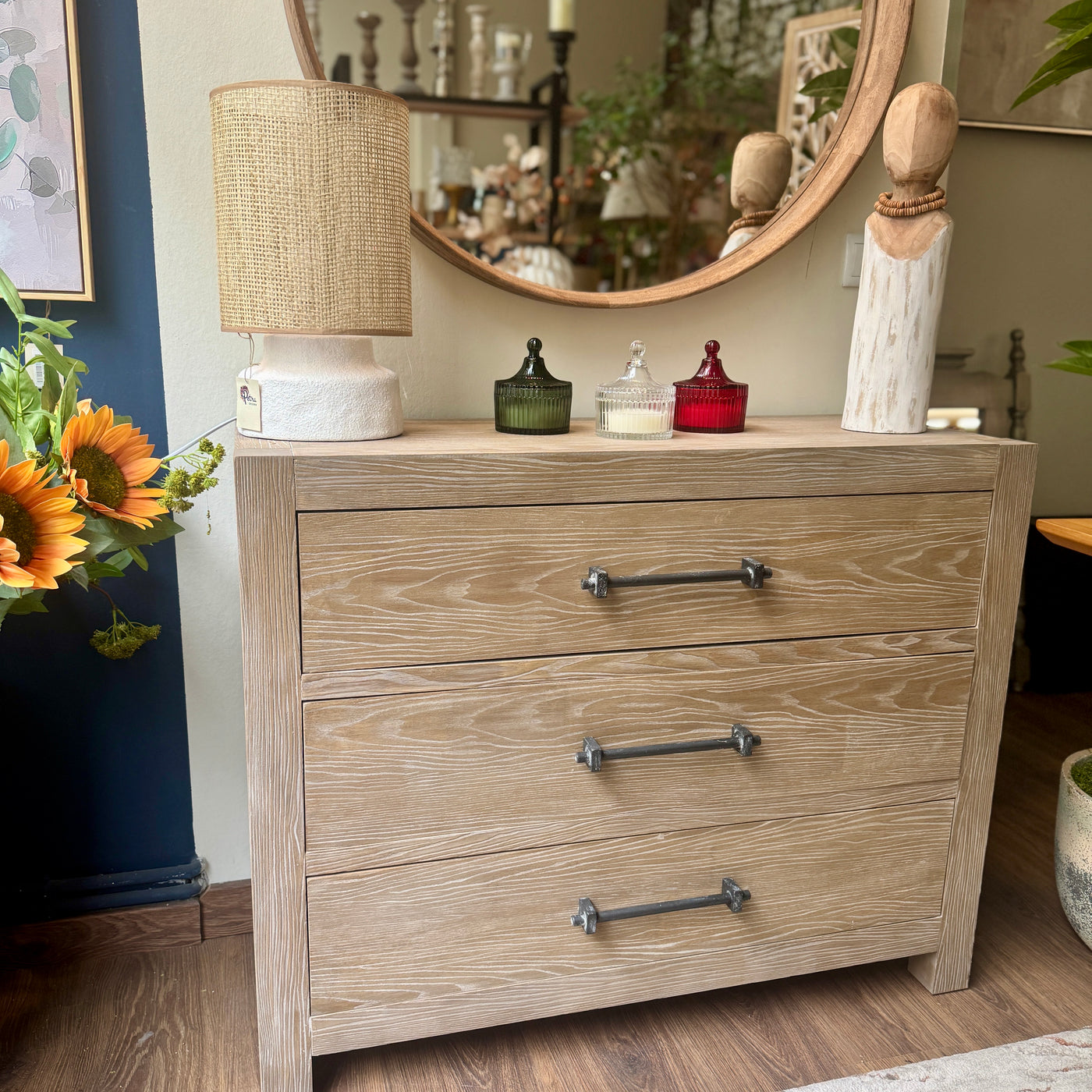 Decoración Velas y accesorios Velas De cera Vidrio y cristal Blanco