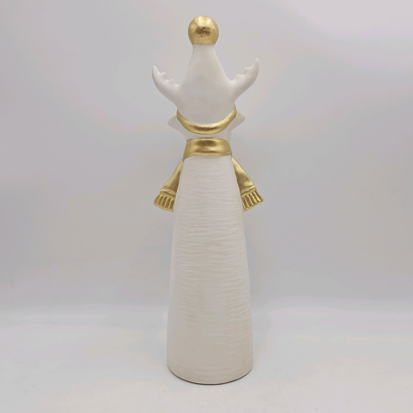 Figuras decorativas Navidad Cerámica Blanco roto