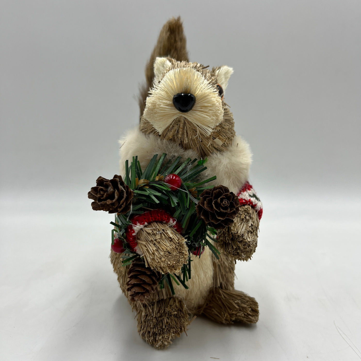 Figuras decorativas Navidad Fibras naturales Marrón