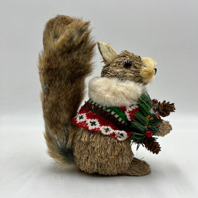 Figuras decorativas Navidad Fibras naturales Marrón
