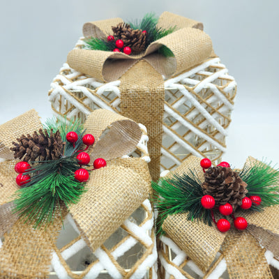 Figuras decorativas Navidad Fibras sintéticas Natural