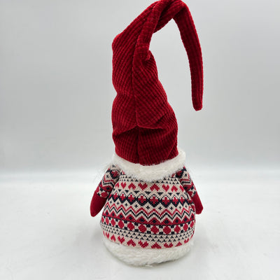 Figuras decorativas Navidad Poliéster Rojo