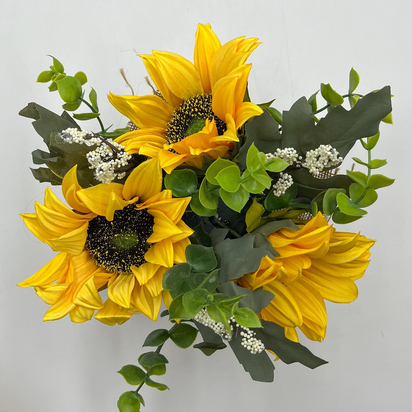 Flores y plantas Flores Fibras sintéticas Amarillo