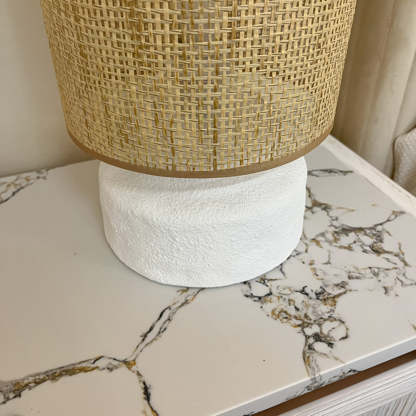 Iluminación De sobremesa Cerámica Natural