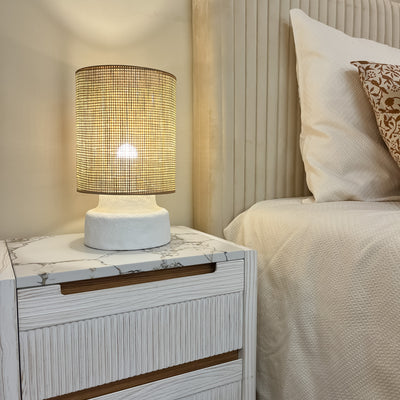 Iluminación De sobremesa Cerámica Natural