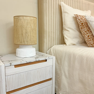 Iluminación De sobremesa Cerámica Natural