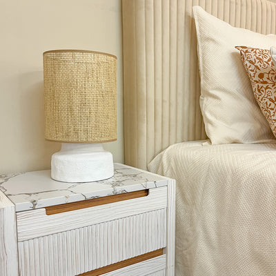 Iluminación De sobremesa Cerámica Natural