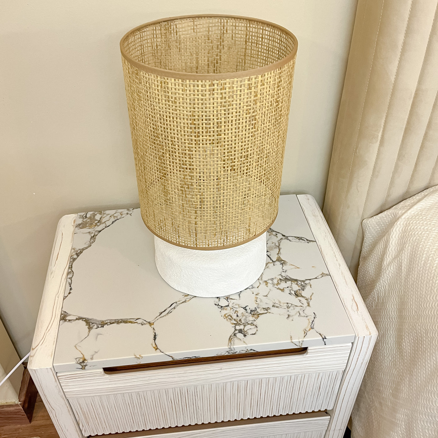 Iluminación De sobremesa Cerámica Natural