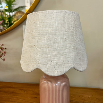 Iluminación De sobremesa Cerámica Rosa