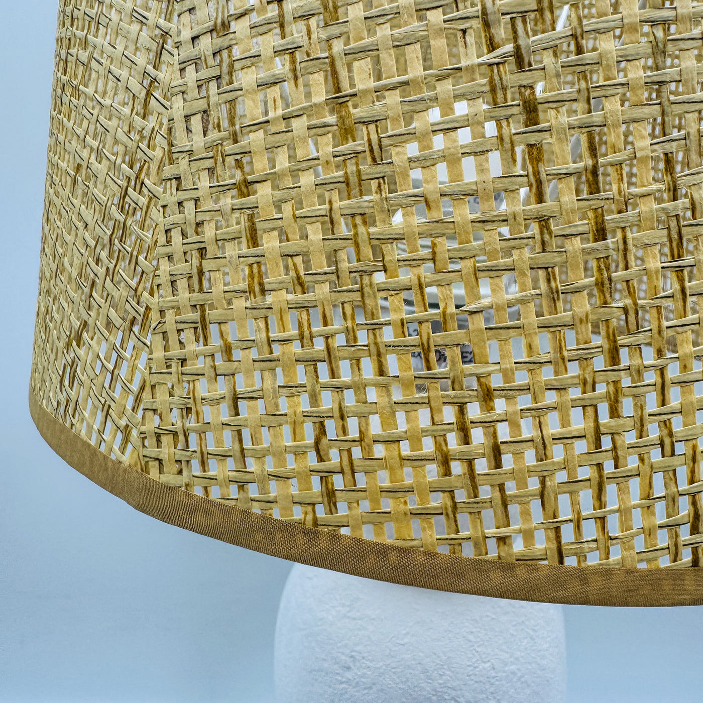 Iluminación De sobremesa Resina Blanco