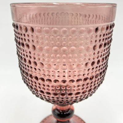 Menaje hogar Cristalería Copas de vino Vidrio y cristal Rosa