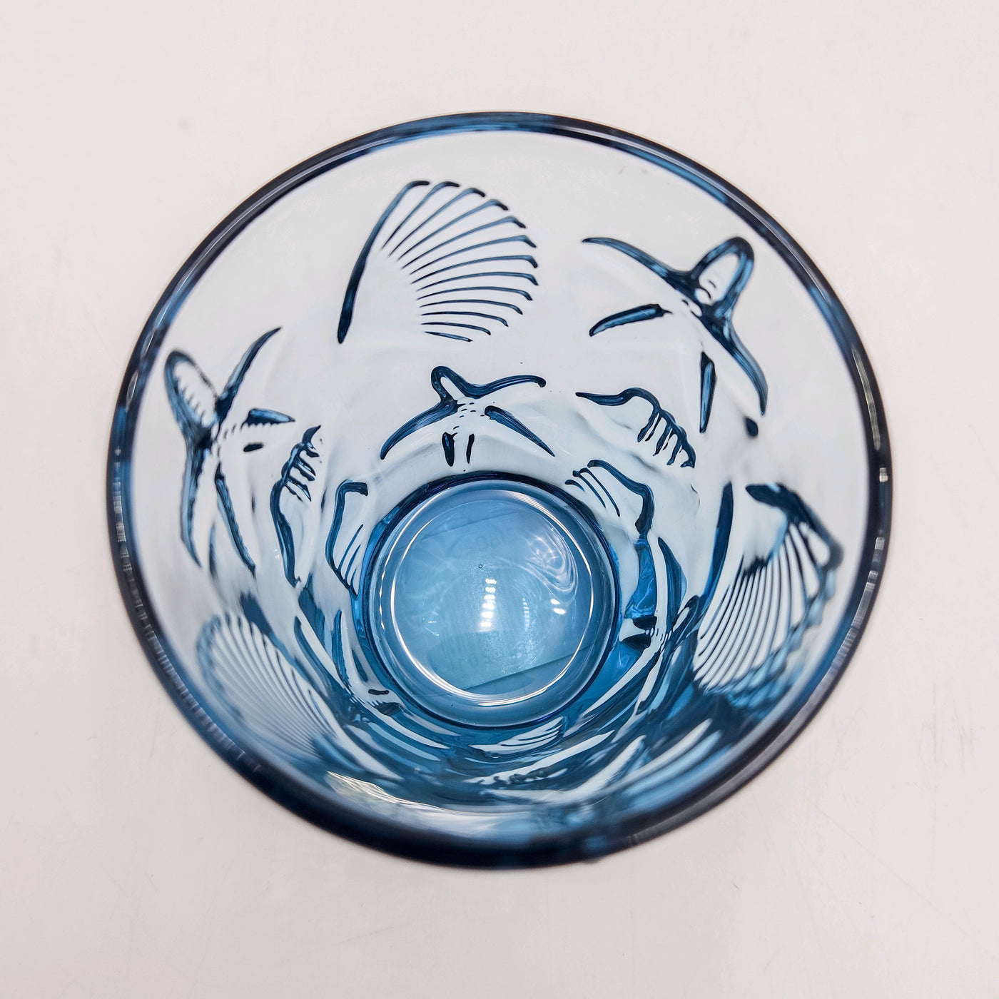 Menaje hogar Cristalería Vasos Vidrio y cristal Azul