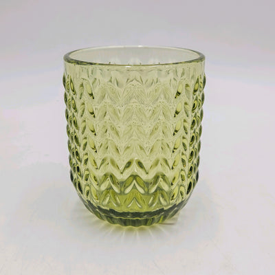Menaje hogar Cristalería Vasos Vidrio y cristal Verde