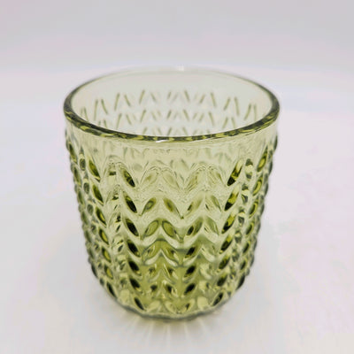 Menaje hogar Cristalería Vasos Vidrio y cristal Verde