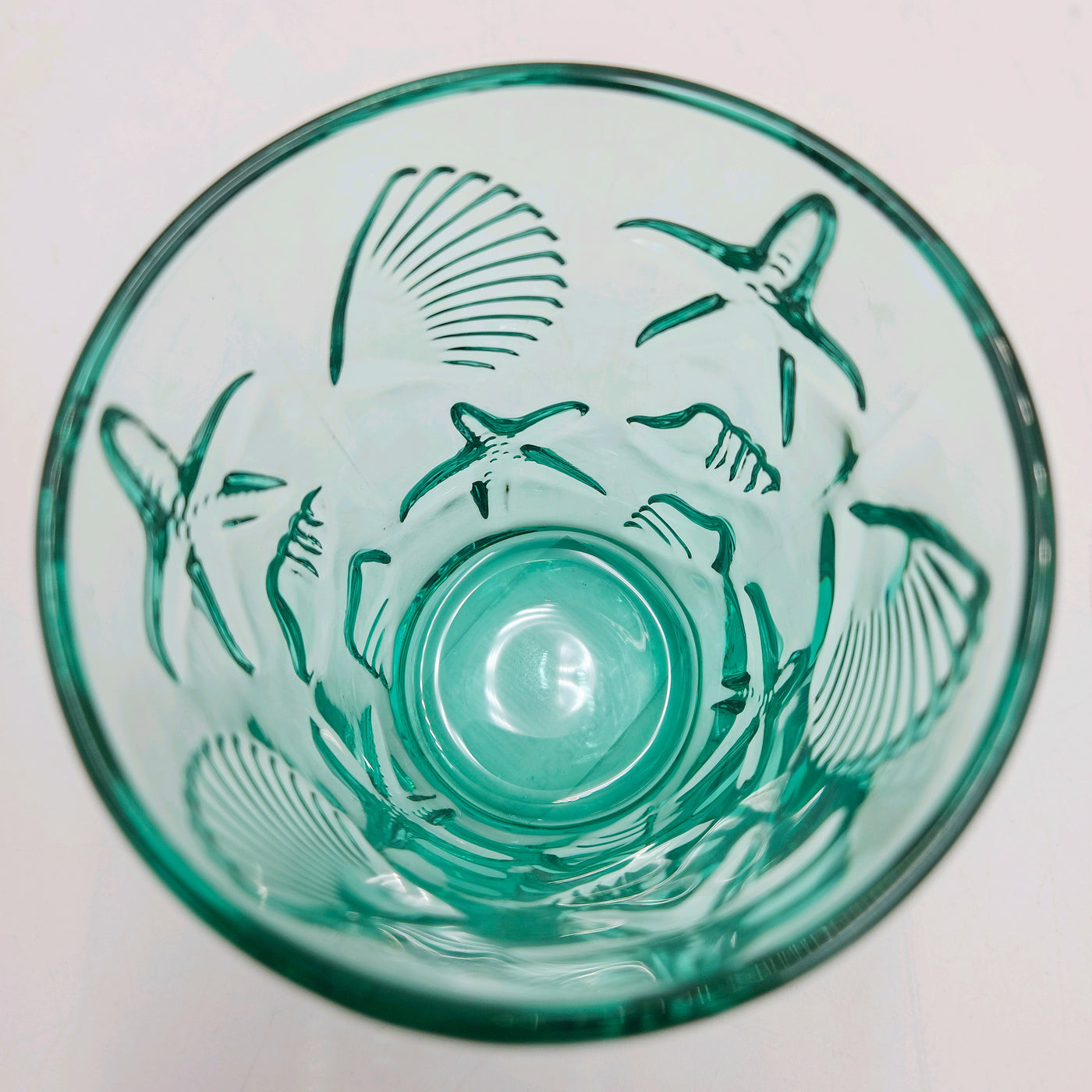 Menaje hogar Cristalería Vasos Vidrio y cristal Verde