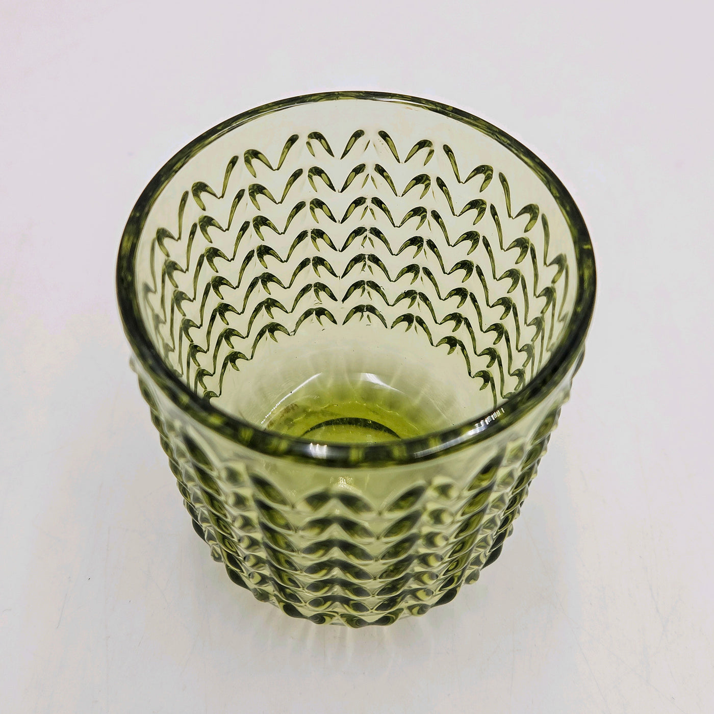 Menaje hogar Cristalería Vasos Vidrio y cristal Verde