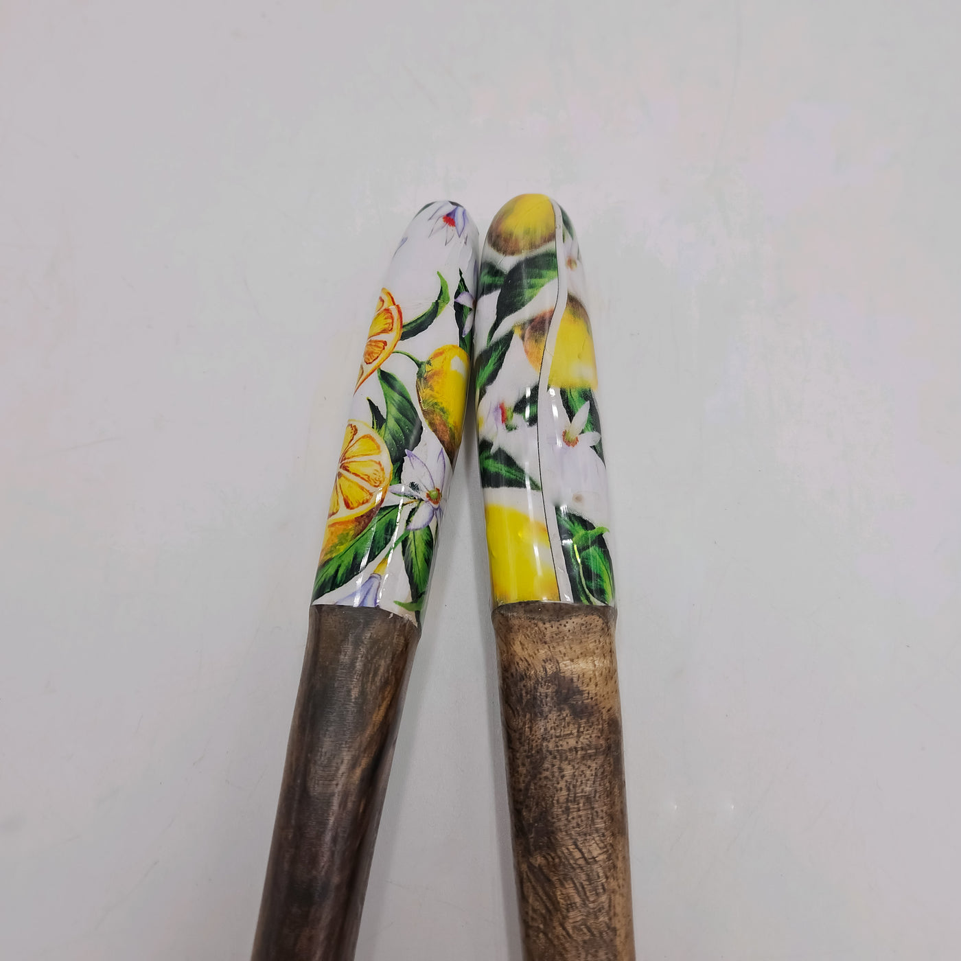 Menaje hogar Cubertería Juego de ensalada Madera Amarillo