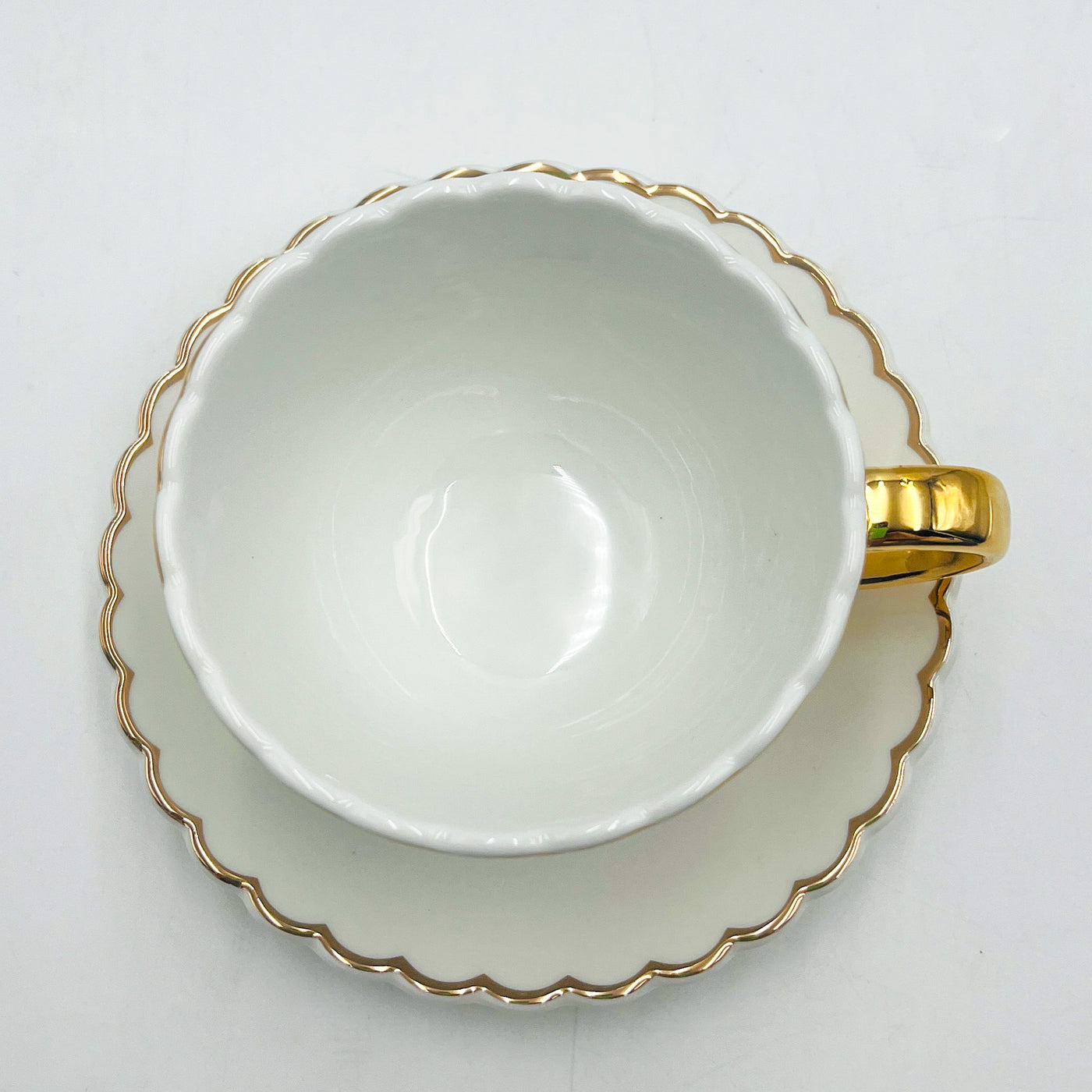 Menaje hogar Tazas y teteras Juego de tazas Porcelana Blanco