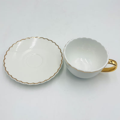 Menaje hogar Tazas y teteras Juego de tazas Porcelana Blanco