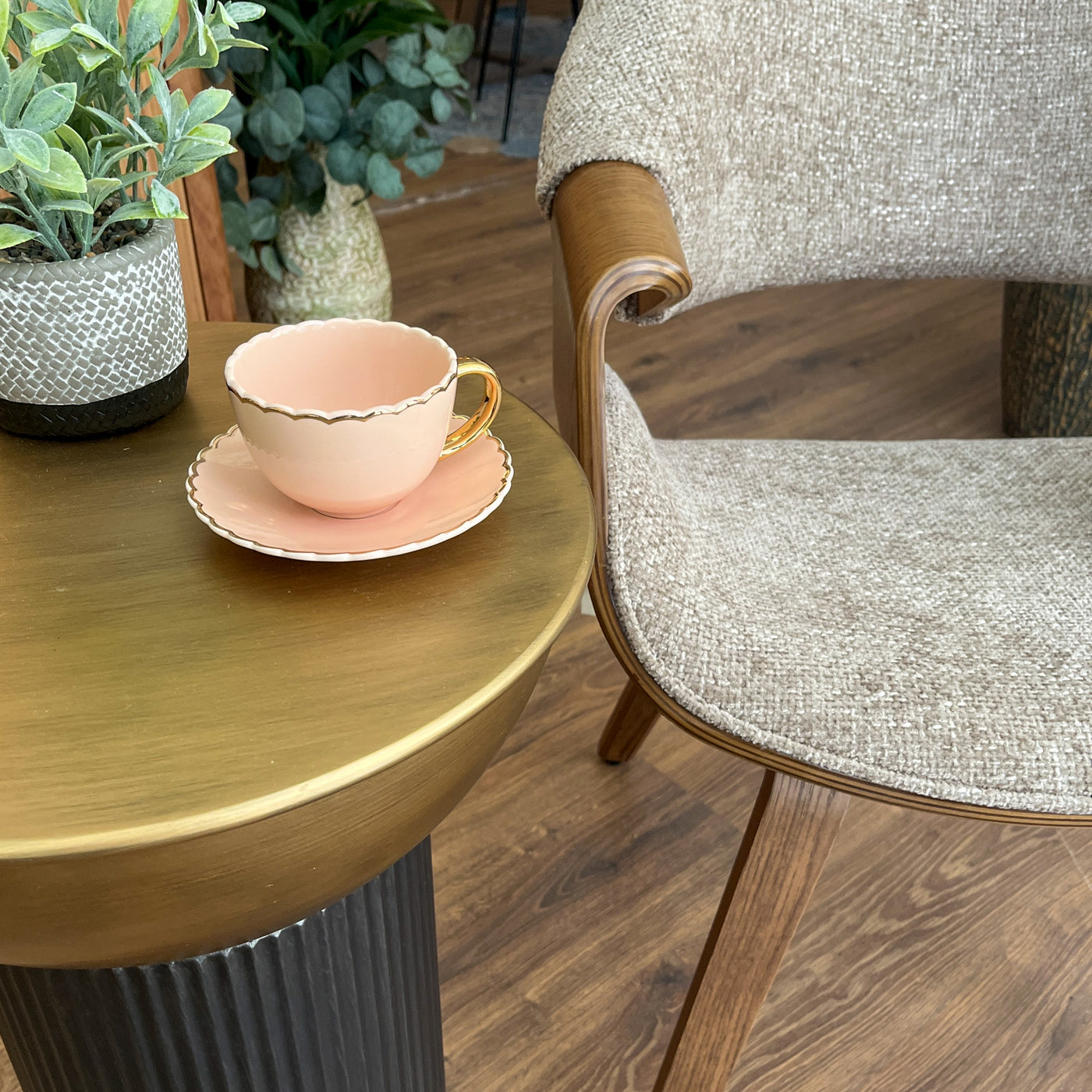 Menaje hogar Tazas y teteras Juego de tazas Porcelana Rosa