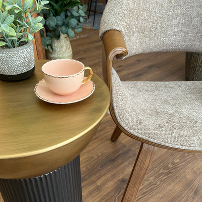 Menaje hogar Tazas y teteras Juego de tazas Porcelana Rosa