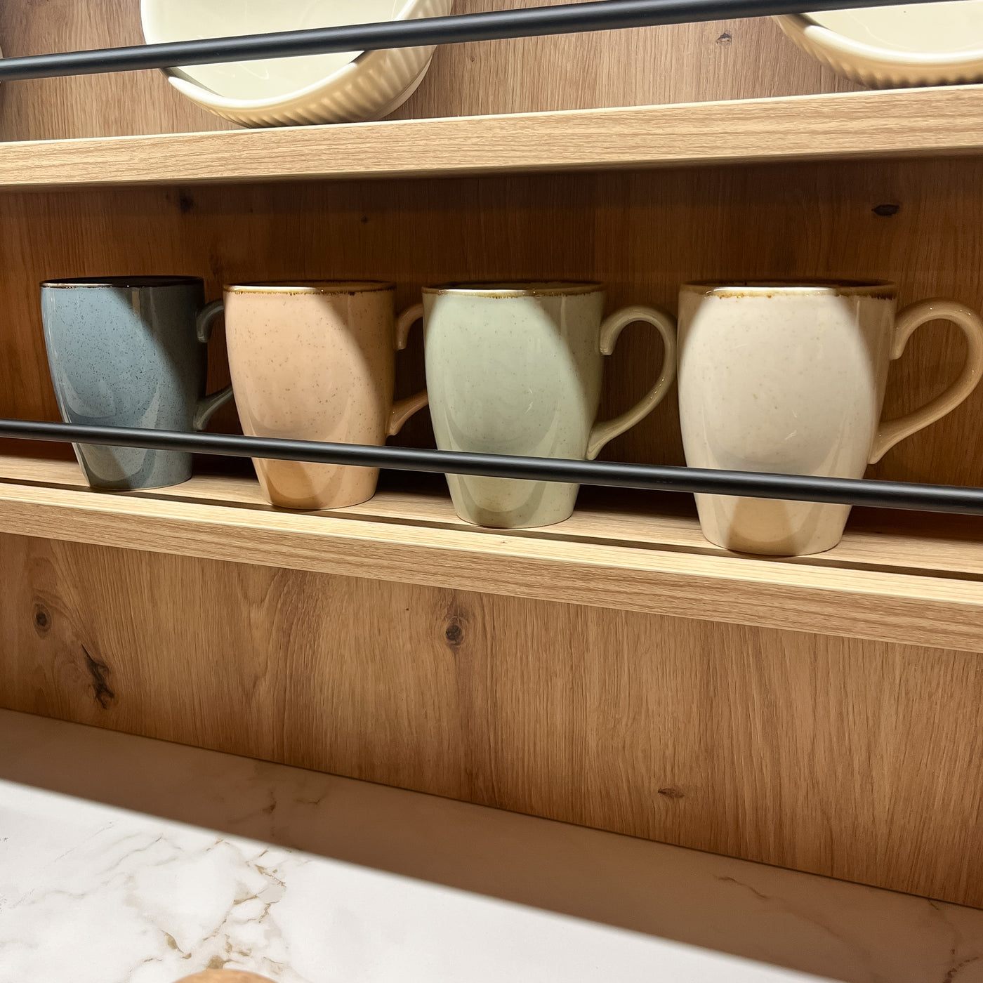 Menaje hogar Tazas y teteras Tazas Cerámica Multicolor