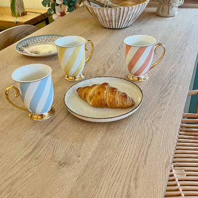Menaje hogar Tazas y teteras Tazones Porcelana Blanco