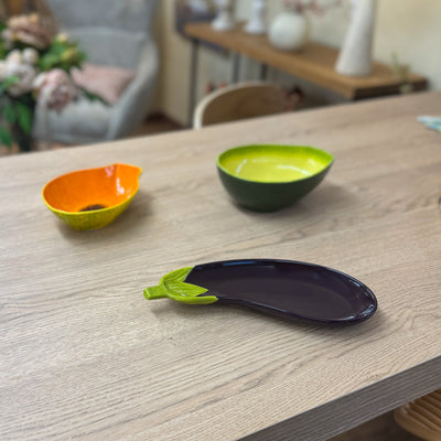 Menaje hogar Vajillas Bandejas Cerámica Morado