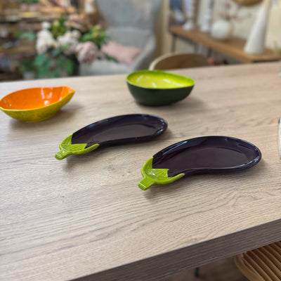 Menaje hogar Vajillas Bandejas Cerámica Morado