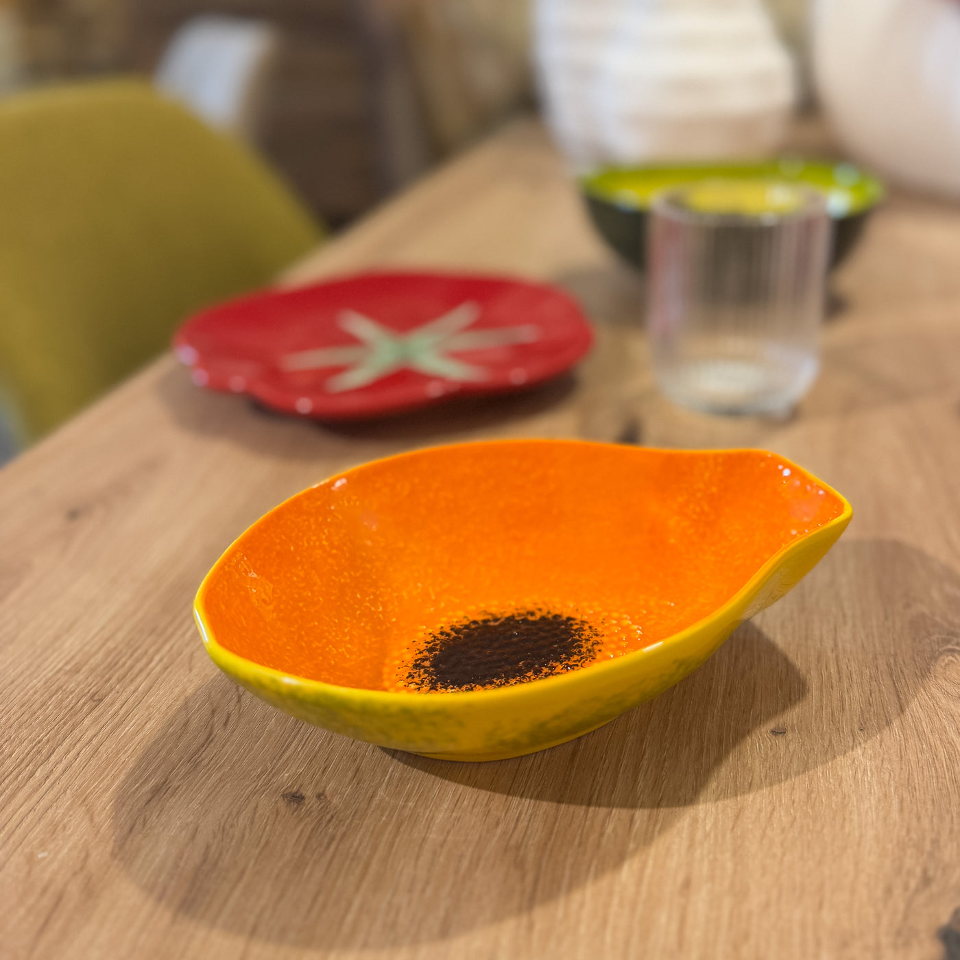 Menaje hogar Vajillas Cuencos Cerámica Naranja