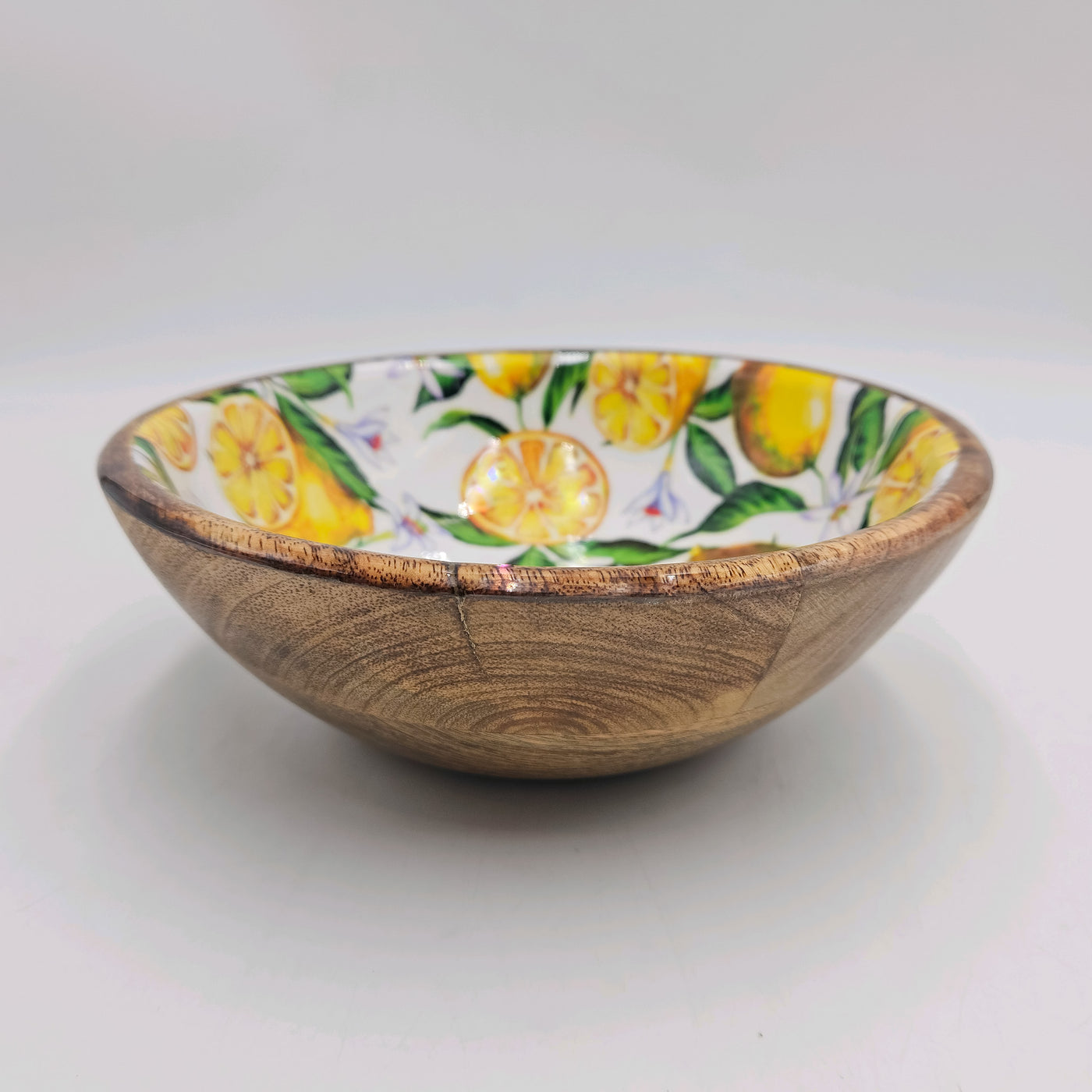 Menaje hogar Vajillas Cuencos Madera Amarillo