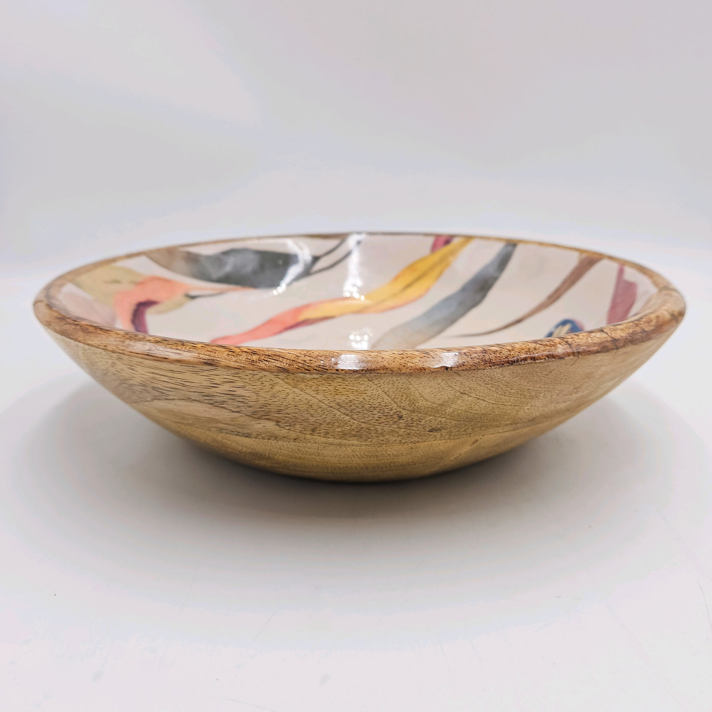 Menaje hogar Vajillas Cuencos Madera Multicolor