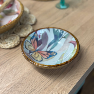 Menaje hogar Vajillas Cuencos Madera Multicolor