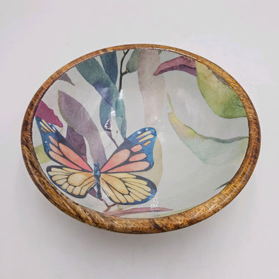 Menaje hogar Vajillas Cuencos Madera Multicolor