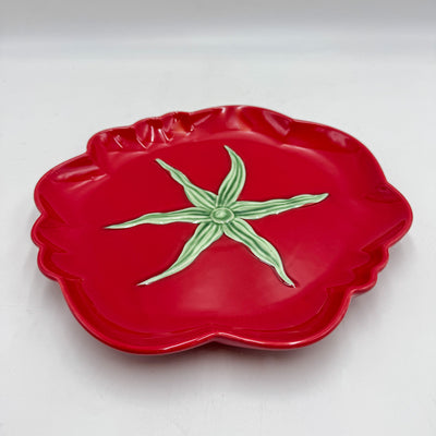 Menaje hogar Vajillas Platos Cerámica Rojo