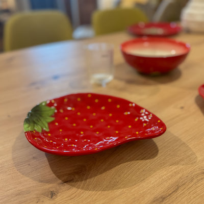 Menaje hogar Vajillas Platos Cerámica Rojo