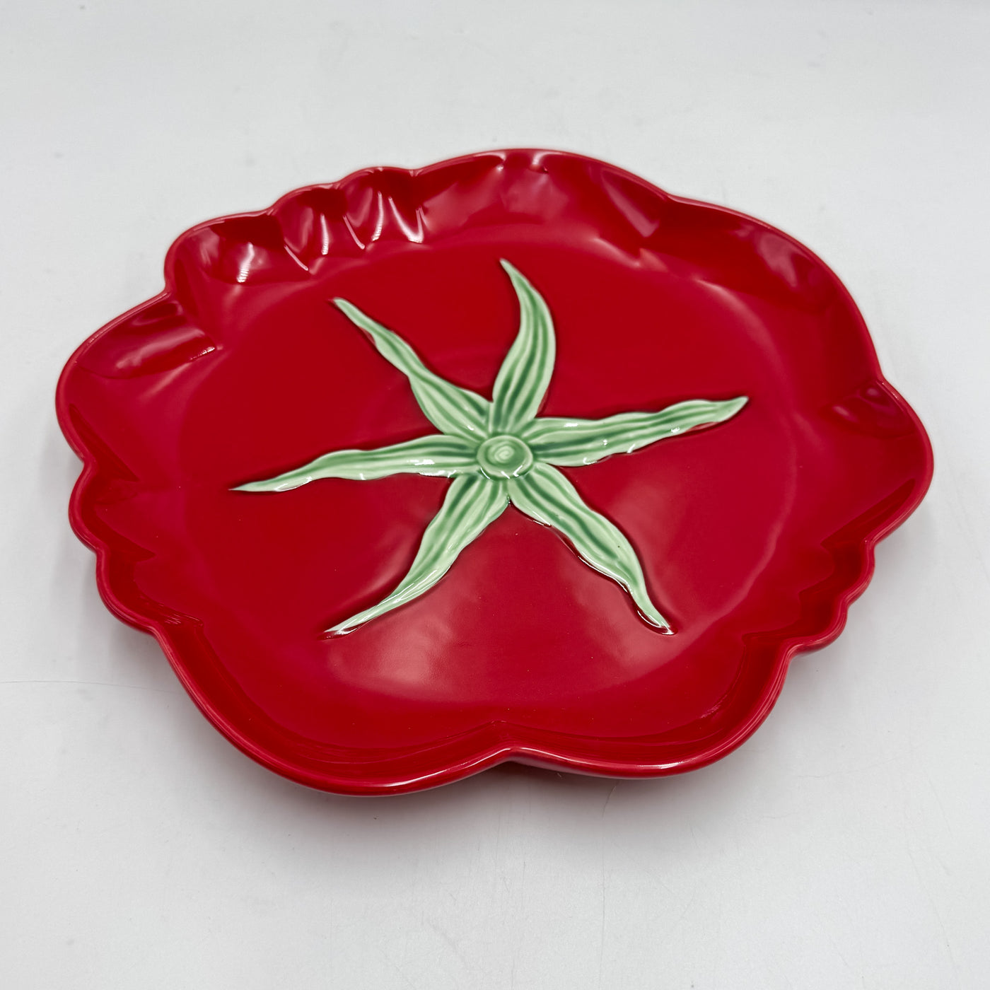 Menaje hogar Vajillas Platos Cerámica Rojo
