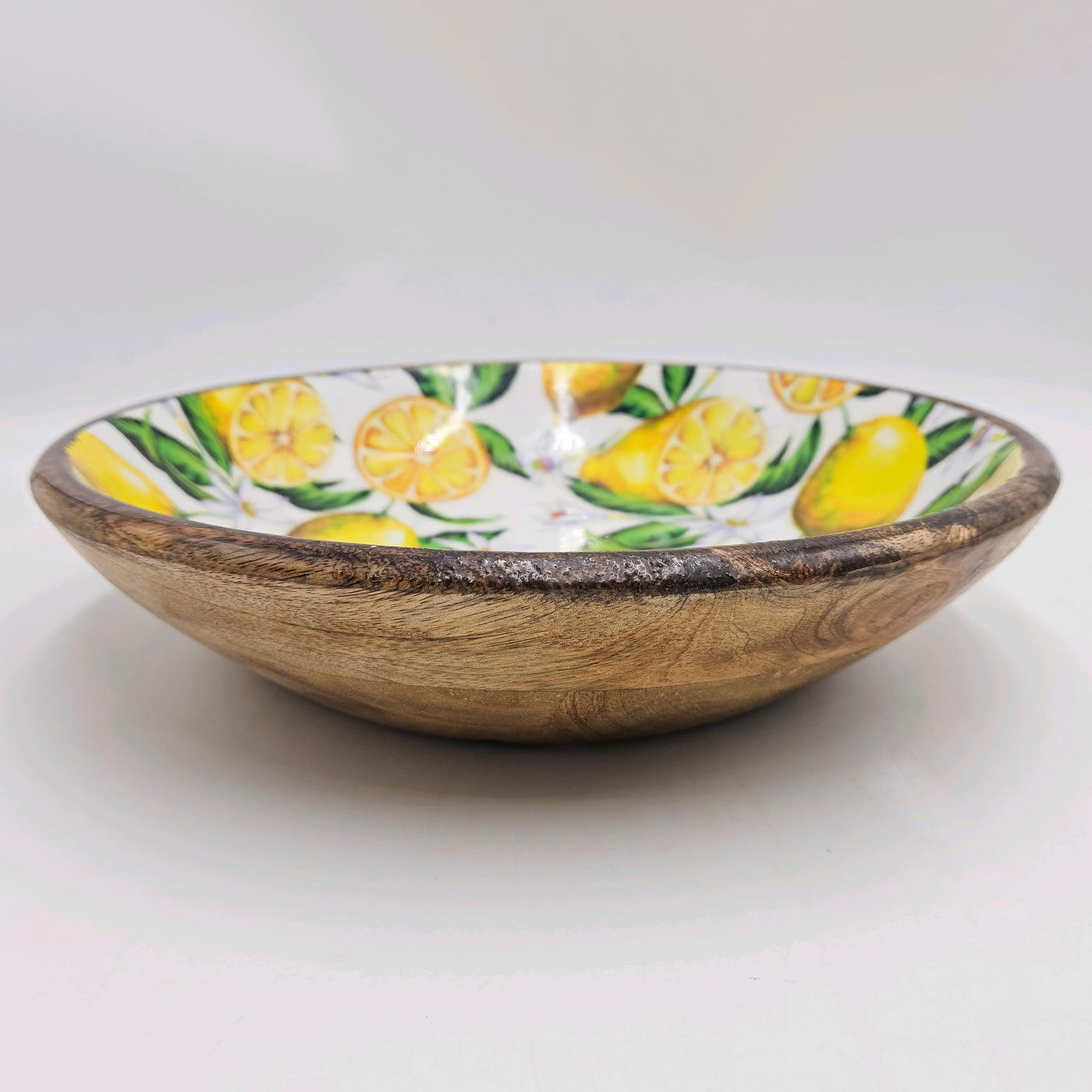 Menaje hogar Vajillas Platos Madera Amarillo